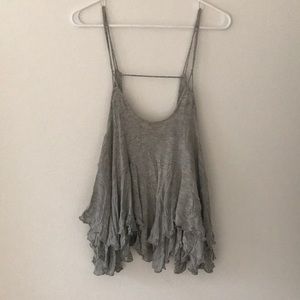 Free People Grey tank